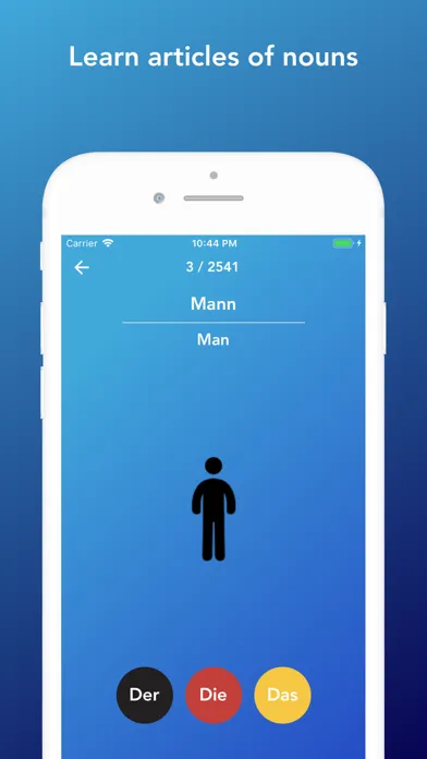 Tobo: Learn German Vocabulary স্ক্রিনশট