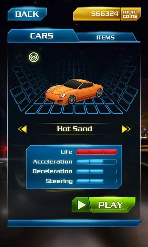 Ảnh chụp màn hình của 极速飙车