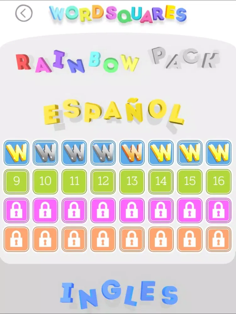 Скриншоты WordSquares-Mexico iPad 