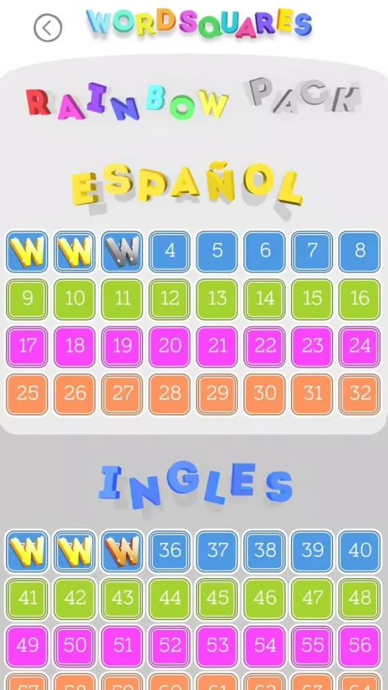 Скриншоты WordSquares-Mexico