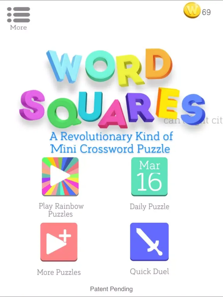 صور Word Squares Crossword Puzzles iPad 