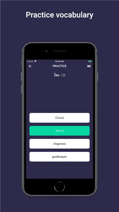 Tobo: Learn Thai Vocabulary Screenshots