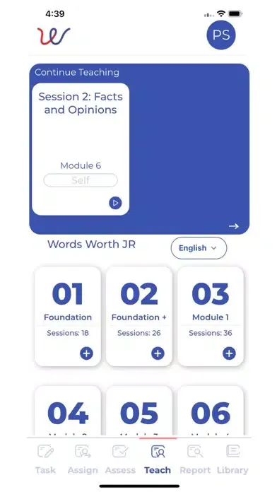 Words Worth Language System应用截图