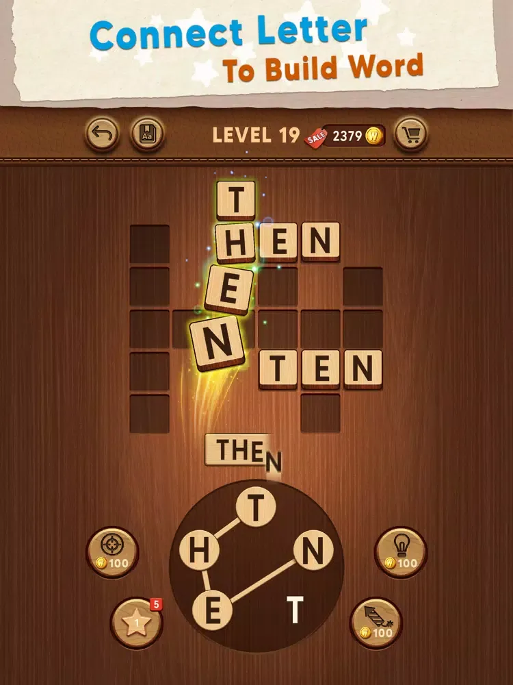 Capturas de pantalla de Word Timber: Mind Puzzle Games iPad 