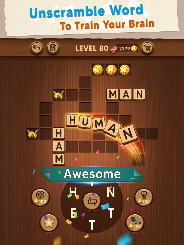 Capturas de pantalla de Word Timber: Mind Puzzle Games iPad 
