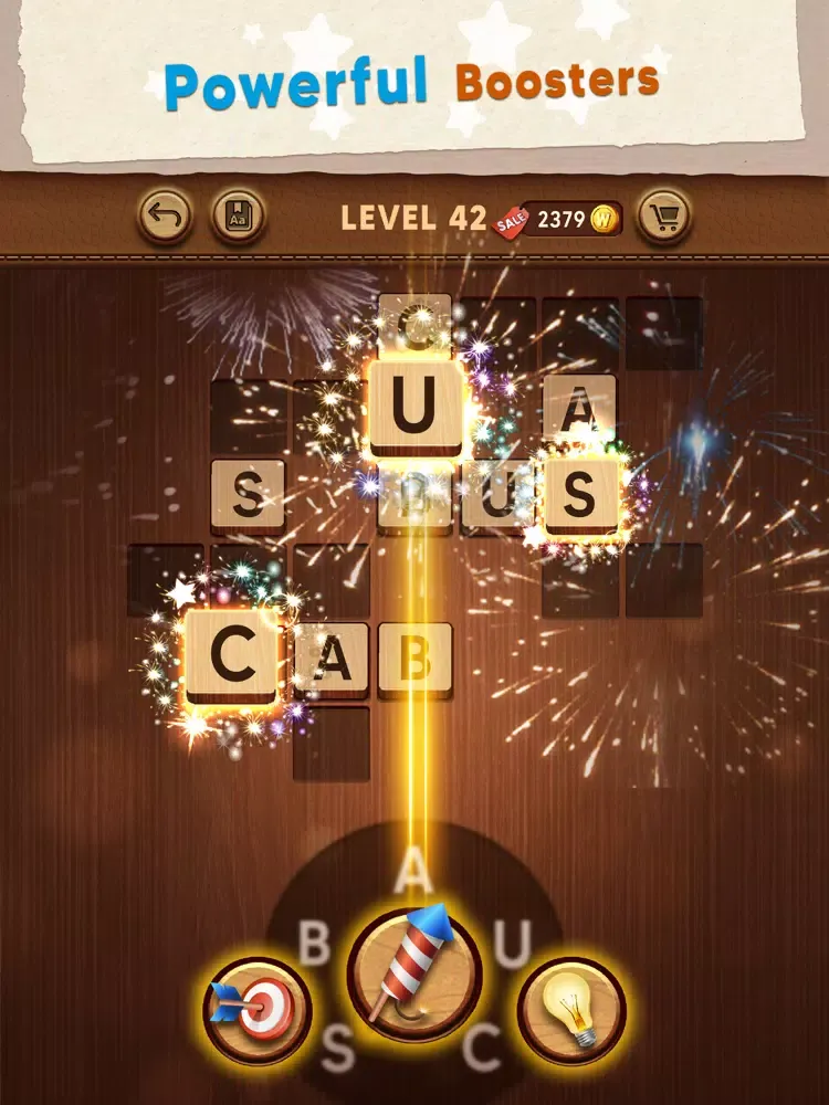 Capturas de pantalla de Word Timber: Mind Puzzle Games iPad 