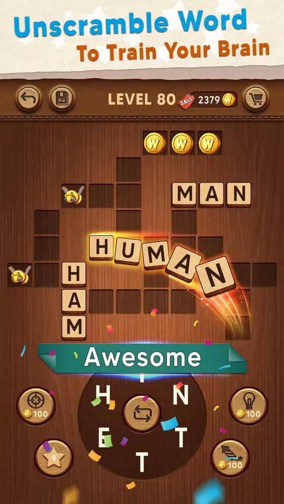 Capturas de pantalla de Word Timber: Mind Puzzle Games