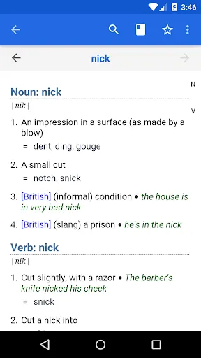 Dictionary - WordWeb Screenshots