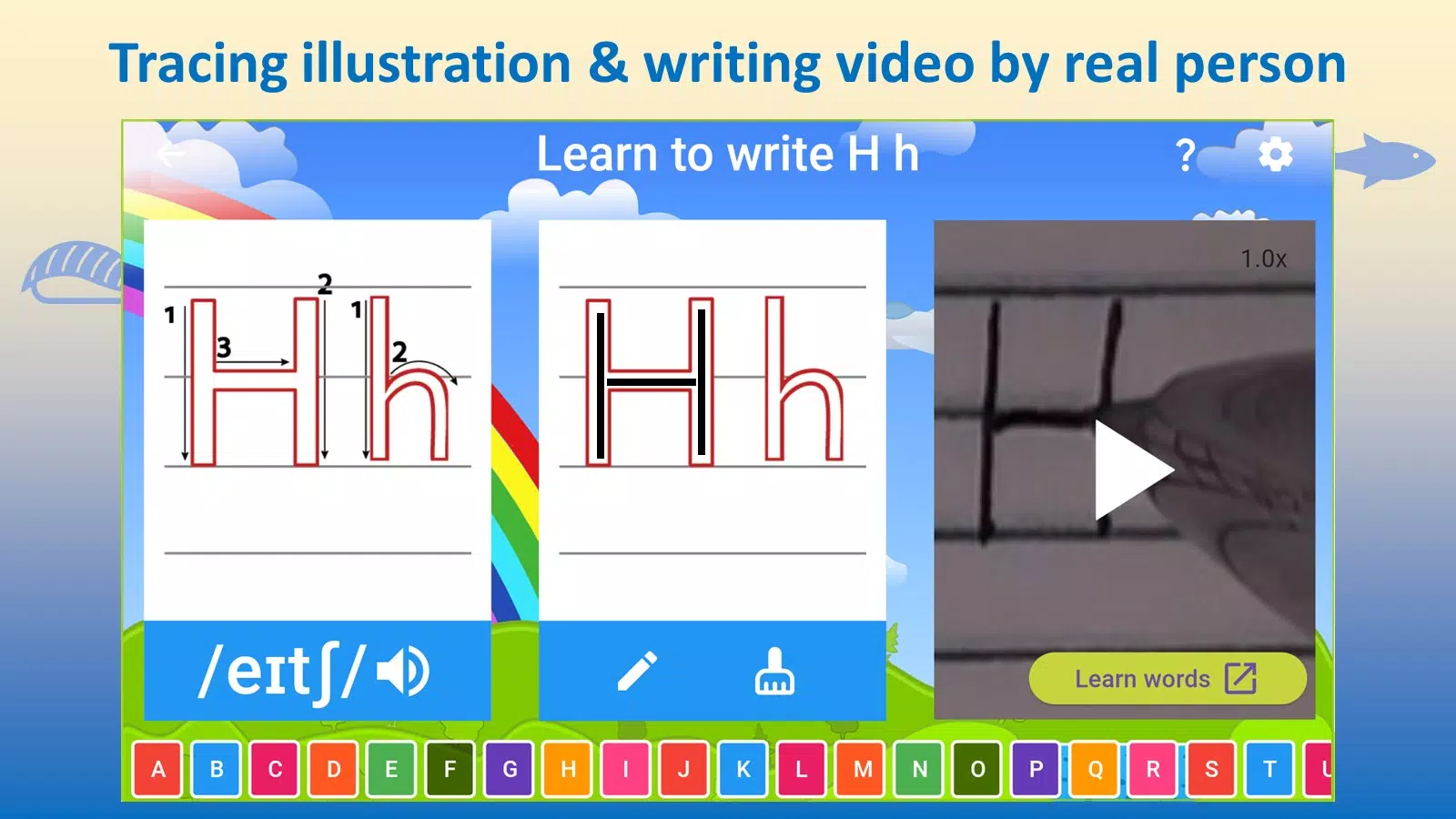 ABC English Alphabet Chart Screenshots3