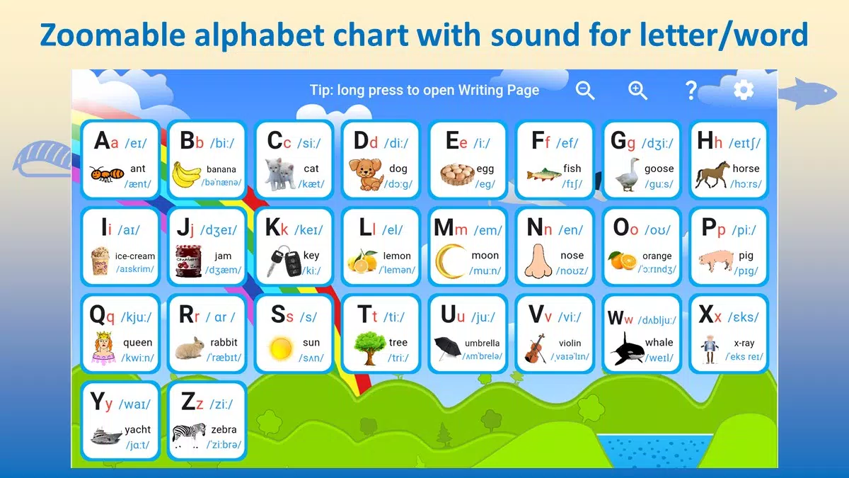 ABC English Alphabet Chart Screenshots6