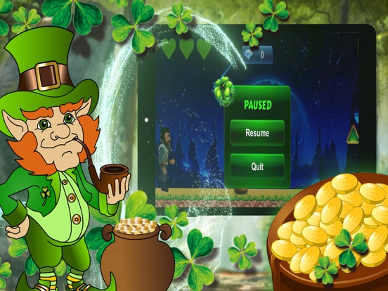 Tangkapan layar Lucky Leprecon Coin iPad 