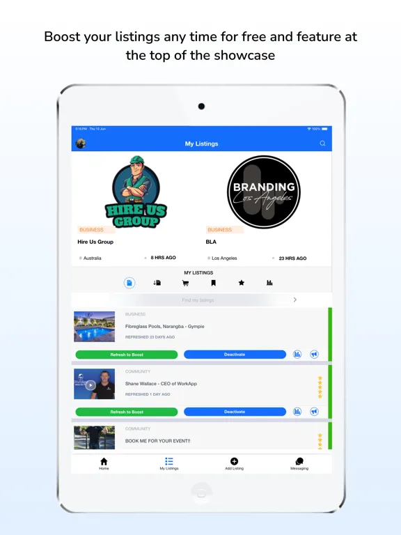 تصاویر WorkApp - Works For You iPad 