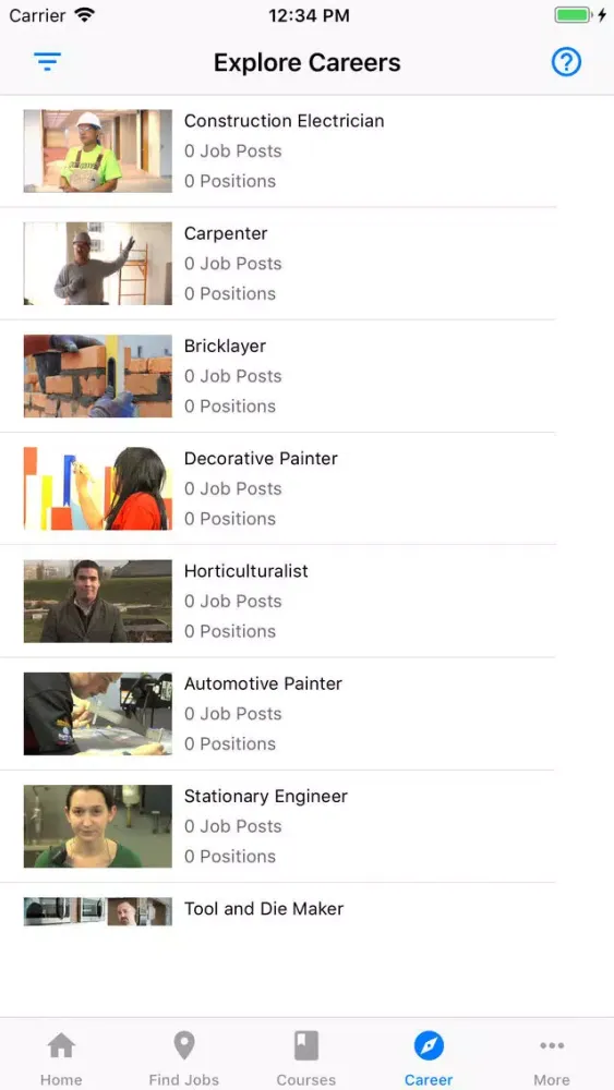 Zrzuty ekranu Text for Career Success