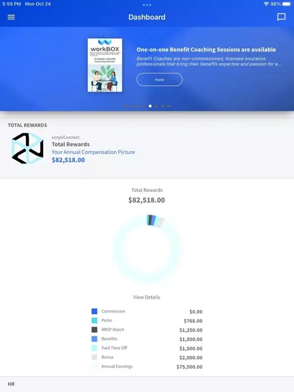 workBOX iPad  स्क्रीनशॉट