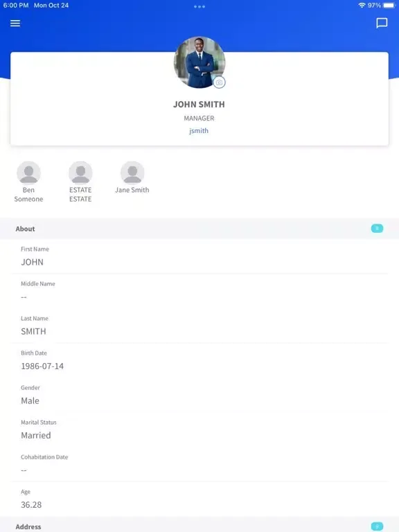 workBOX iPad  स्क्रीनशॉट