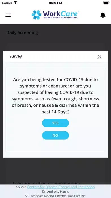 WorkCare WorkMatters Screenshots