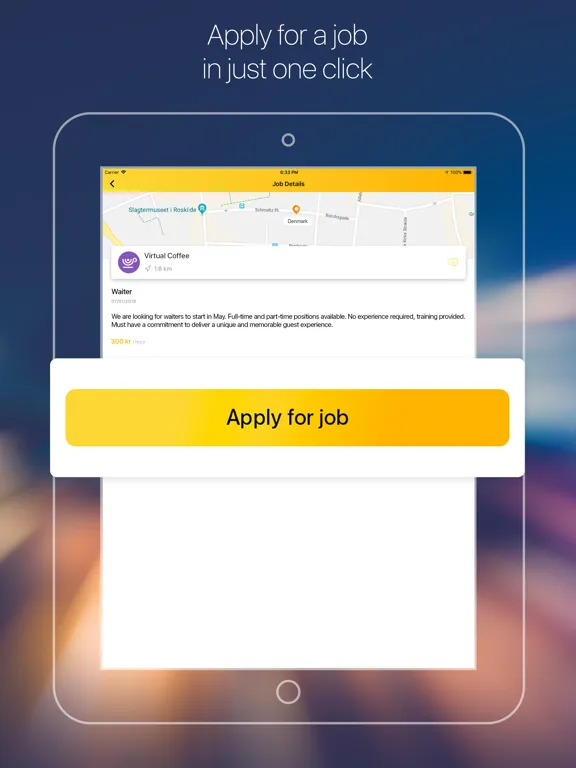 Workee: Find Jobs & Hire Staff iPad  Screenshots