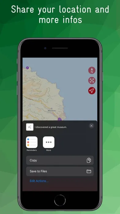 Tangkapan skrin La Gomera Offline Map