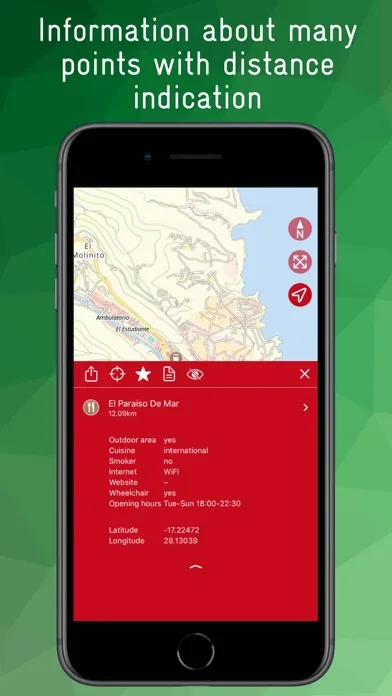 Tangkapan skrin La Gomera Offline Map