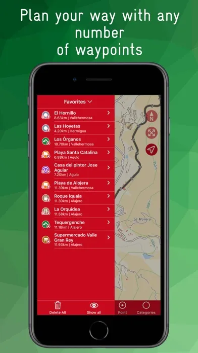 Tangkapan skrin La Gomera Offline Map