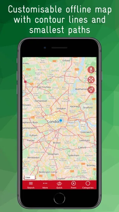 Ảnh chụp màn hình của London Offline Map