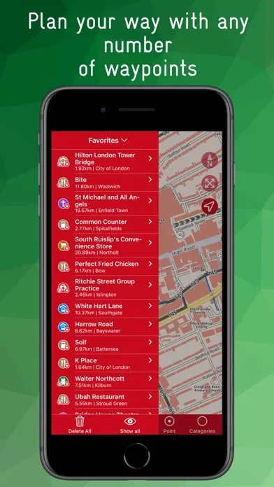 Ảnh chụp màn hình của London Offline Map