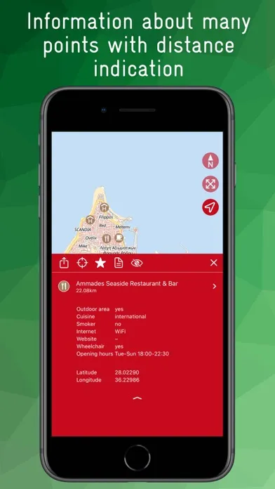 Ảnh chụp màn hình của Rhodos Offline Map