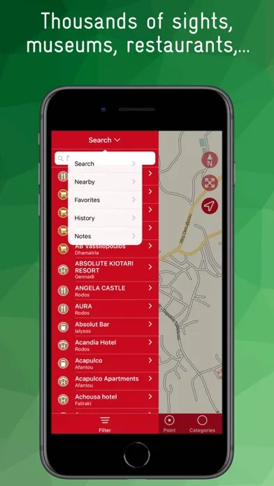 Ảnh chụp màn hình của Rhodos Offline Map