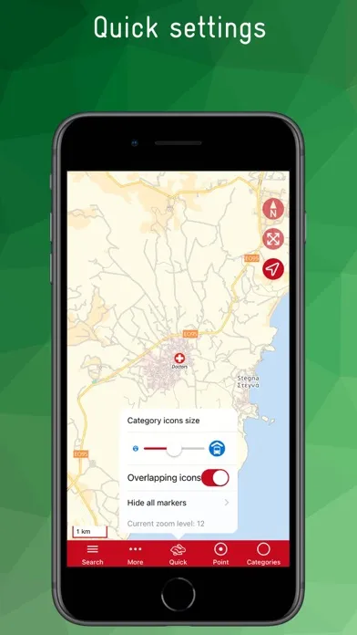 Ảnh chụp màn hình của Rhodos Offline Map