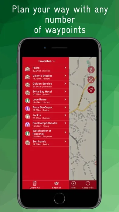 Ảnh chụp màn hình của Rhodos Offline Map