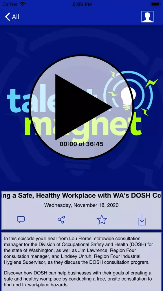Screenshot di Talent Magnet