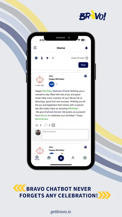 Capturas de pantalla de WorkHub BRAVO
