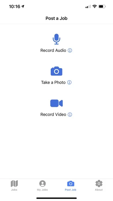 Screenshot di Workin.com