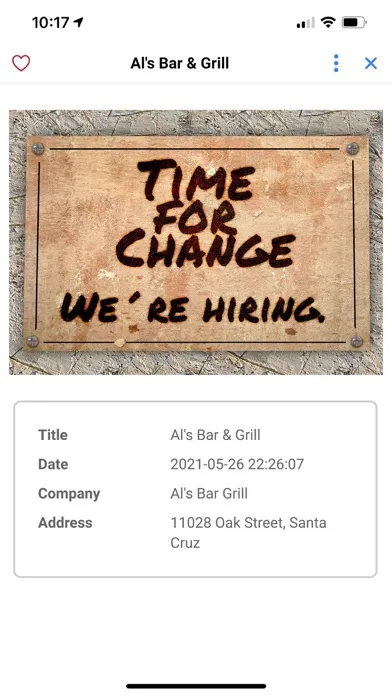 Screenshot di Workin.com