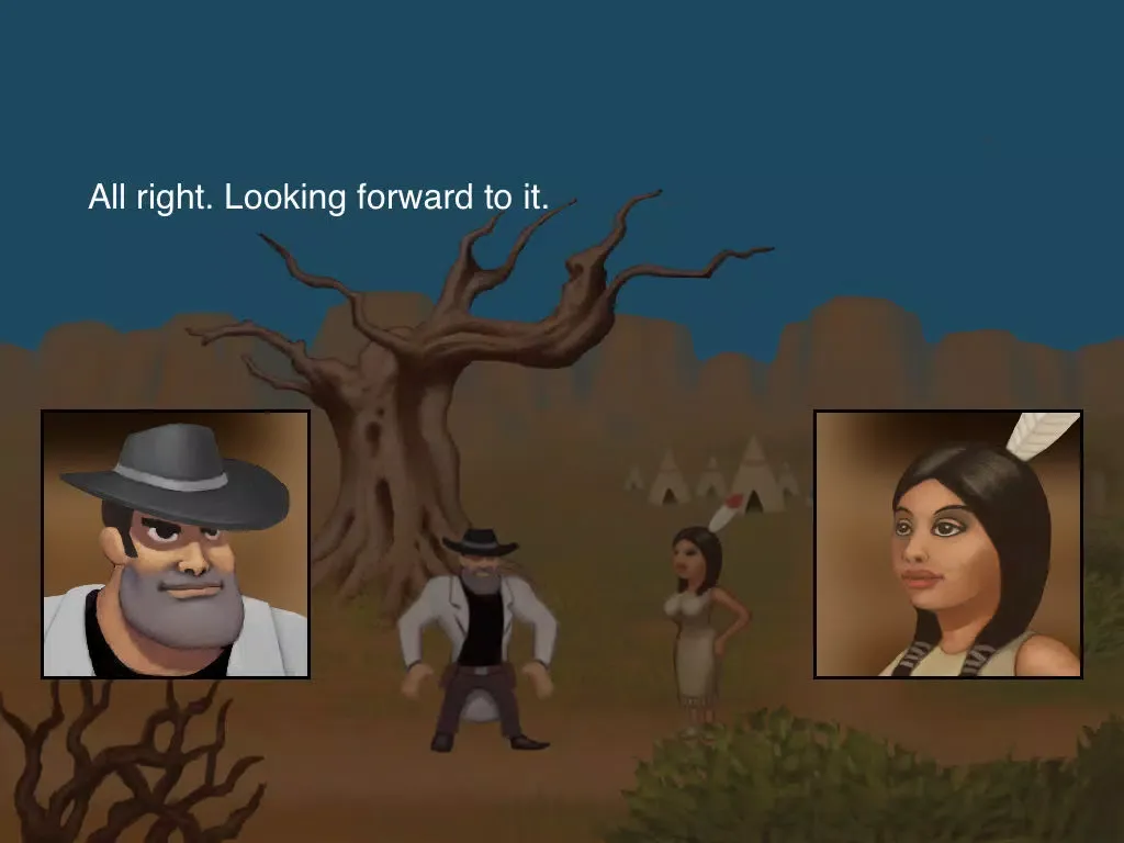 Cowboy Chronicles chapter 1 - Free point and click adventure game iPad  স্ক্রিনশট