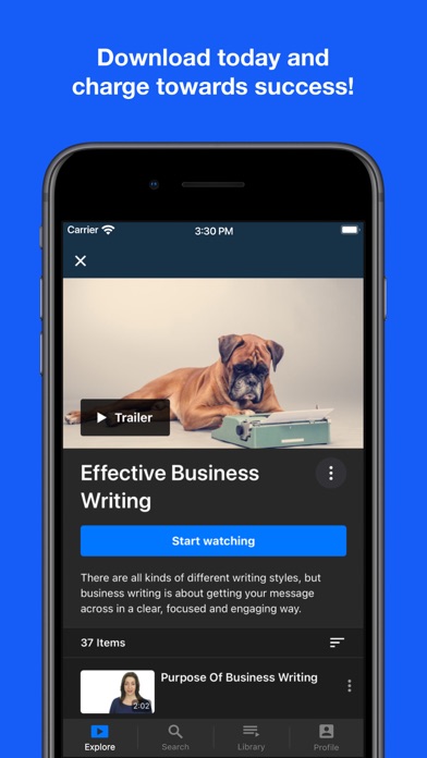 Captures d'écran de Learnflix App