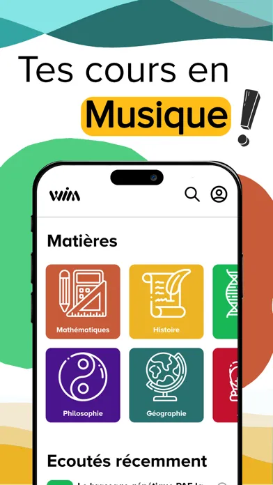 Capturas de pantalla de WIM - Cours Tle en musique