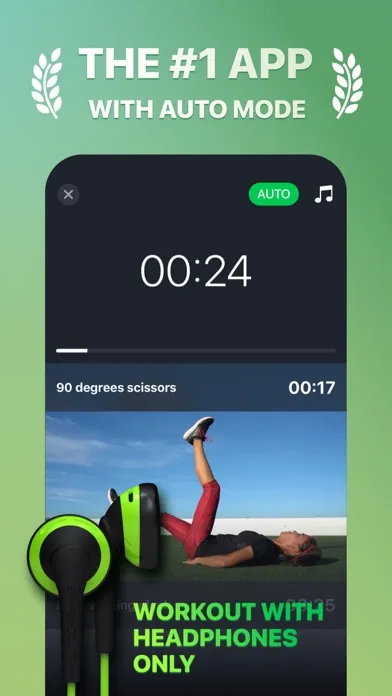 Capturas de tela do 30 Day Fitness Challenge Home