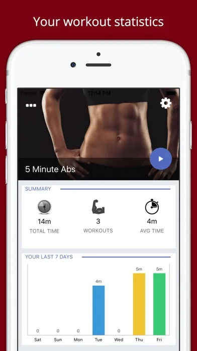 Abs Challenge Workout Free - Build muscles應用截圖