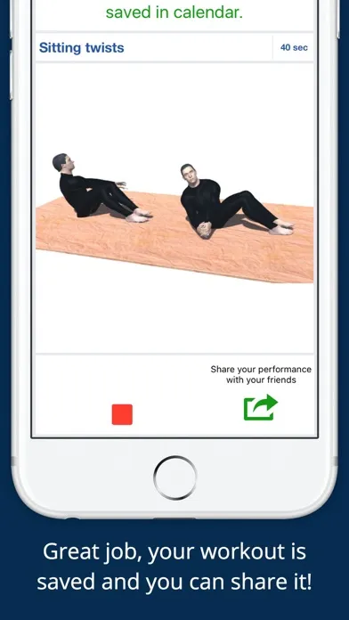 Abs Challenge Workout Free - Build muscles應用截圖
