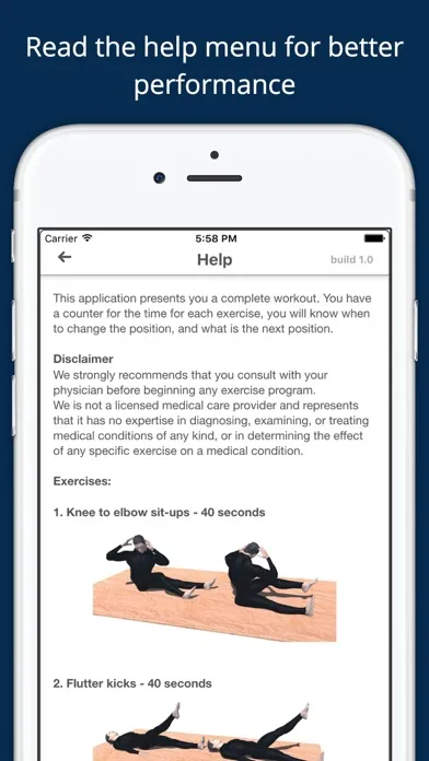 Abs Challenge Workout Free - Build muscles應用截圖