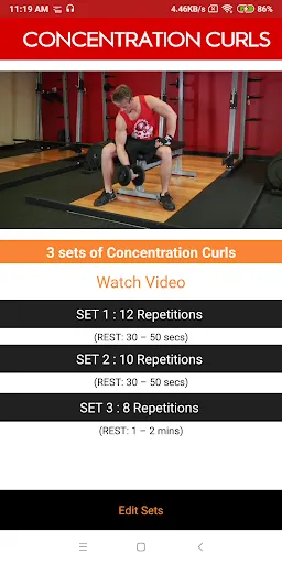 Скриншоты Gym Coach Beginner workout Pro
