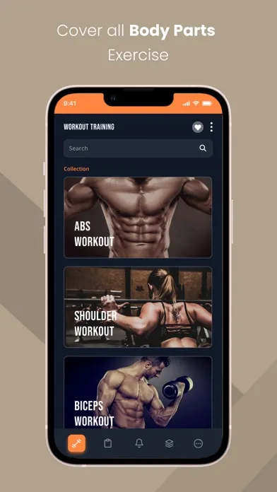 Gym Workout Pro: Fitness, Abs应用截图