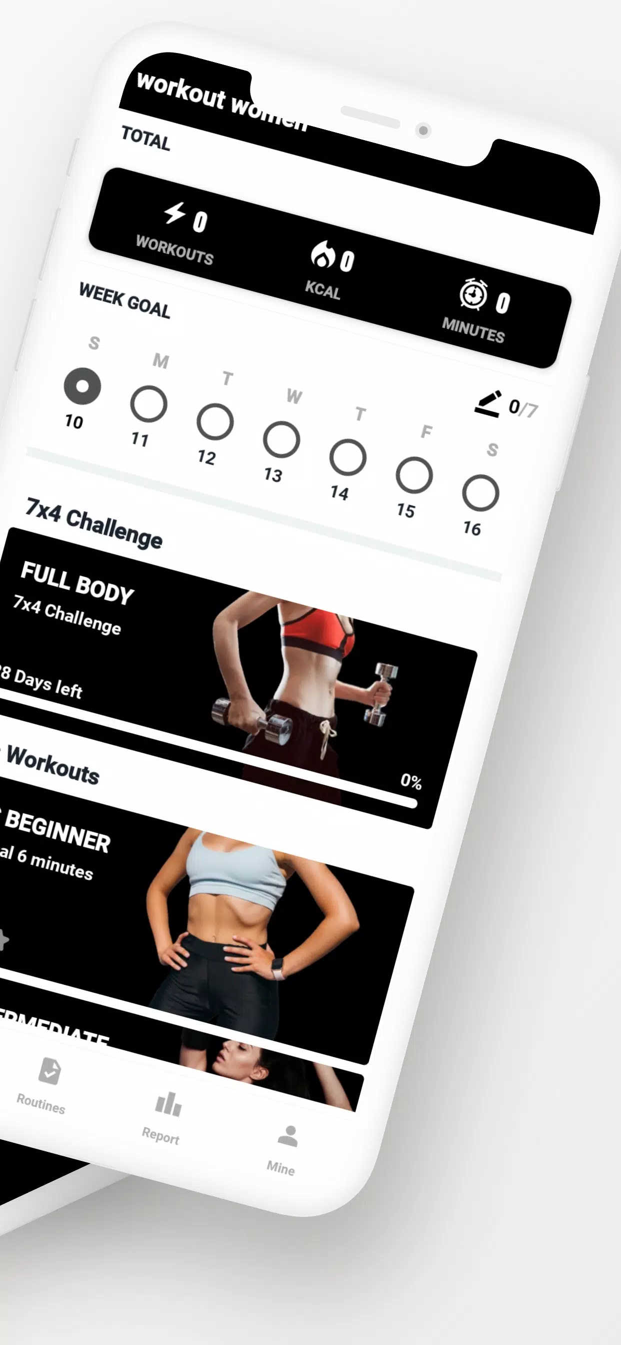 Female Fitnessภาพหน้าจอของแอป2