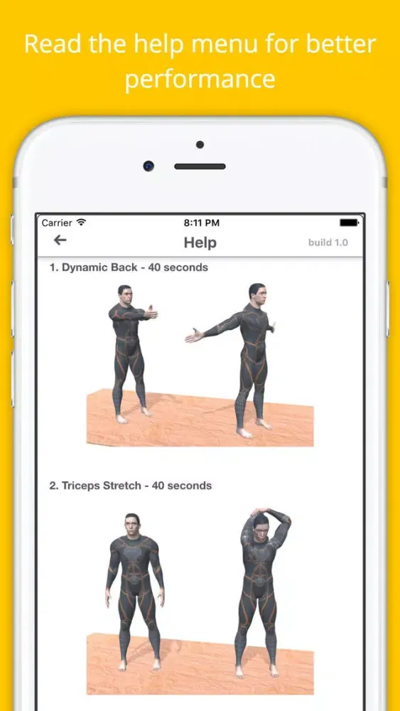 Ảnh chụp màn hình của 12 Min Stretch Challenge Workout PRO - Pain Relief