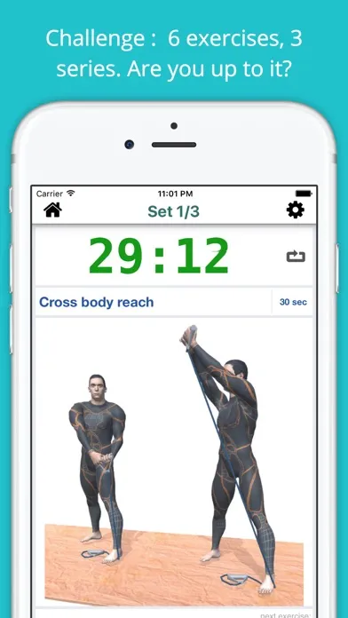 Capturas de pantalla de Resistance Band Workout Strong