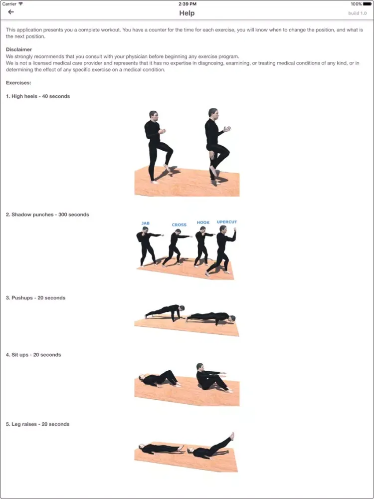 Boxing Challenge Workout PRO iPad  Ekran Görüntüleri