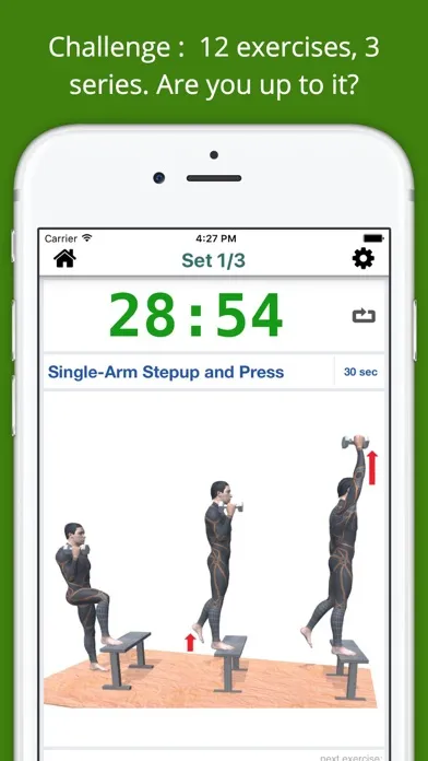 30 Min Dumbbell Workout Challenge Free Lose Weight应用截图