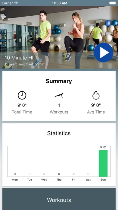 HIIT Workouts Challenge應用截圖