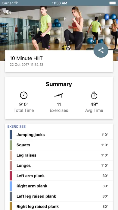 HIIT Workouts Challenge應用截圖